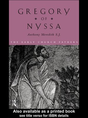 cover image of Gregory of Nyssa